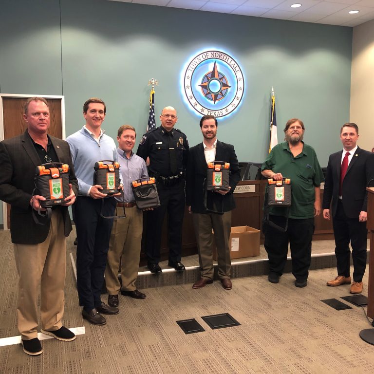 Northlake recognizes residents for AED donations