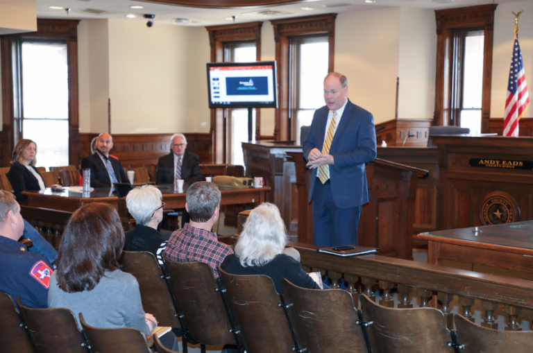 Denton County meets with local officials about coronavirus