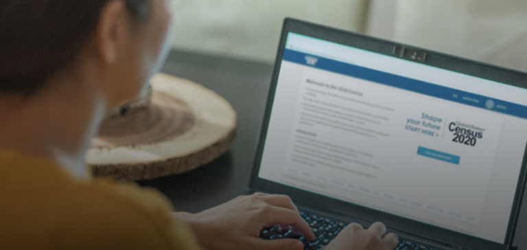 Local Census response rate higher than national, state