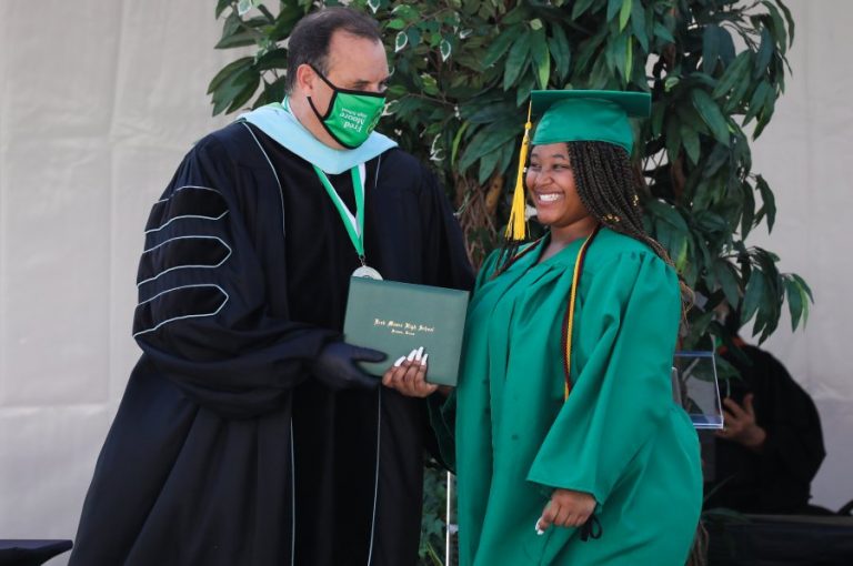 Foster care student overcomes lifetime of uncertainty to graduate high school