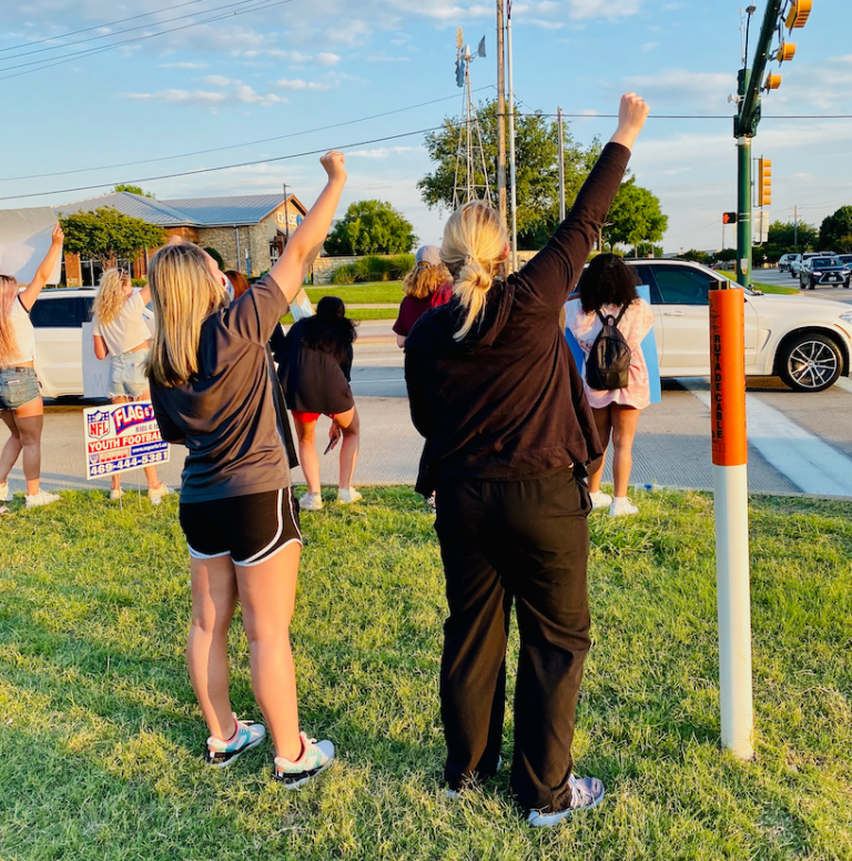 Highland Village protest a success, organizer and police say