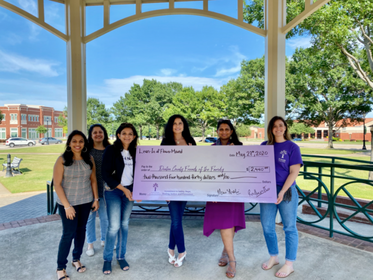 Flower Mound group donates event proceeds to domestic violence victims