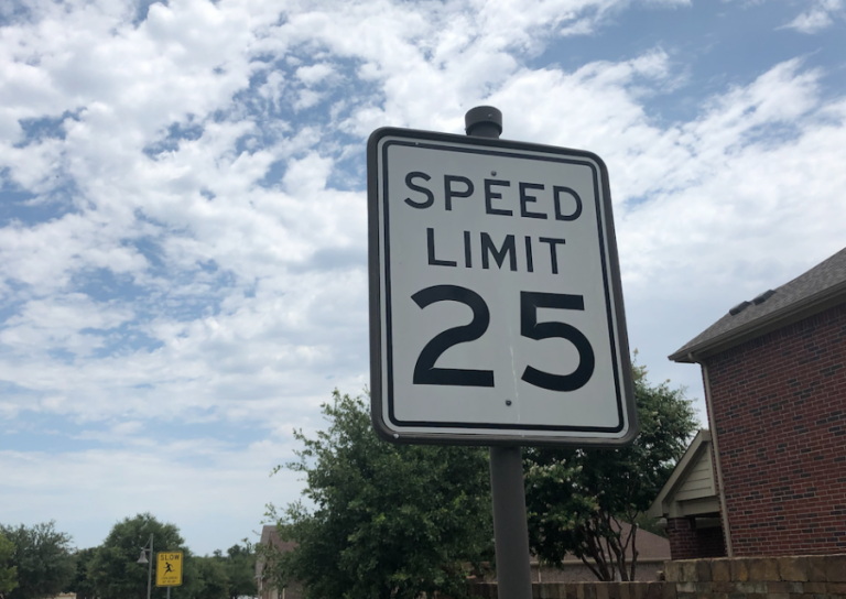 Corinth lowers residential speed limit