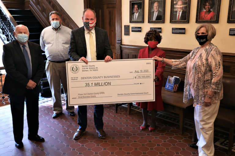 Denton County announces $32 million more for businesses