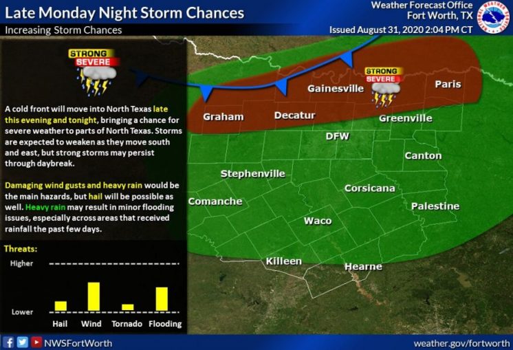 Severe weather possible tonight, more rain forecast this week Cross