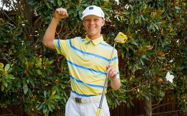 PGA player’s son battles back