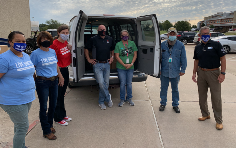 21k bottles of hand sanitizer distributed to Denton County nonprofits
