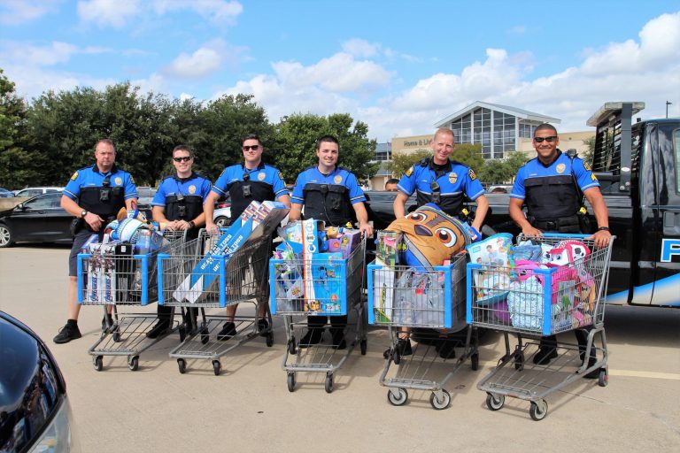 FMPD Bike Unit raising funds for gifts for Cook Children’s patients