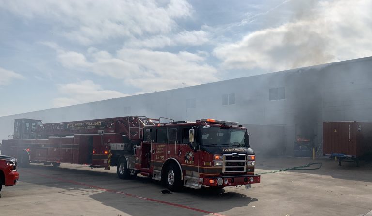 Flower Mound firefighters extinguish fires at businesses