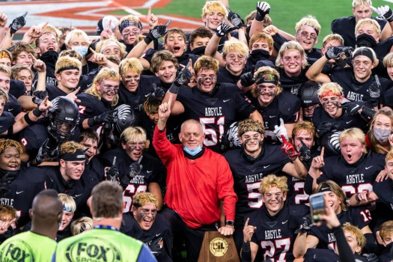 Argyle football coach reflects on perfect season