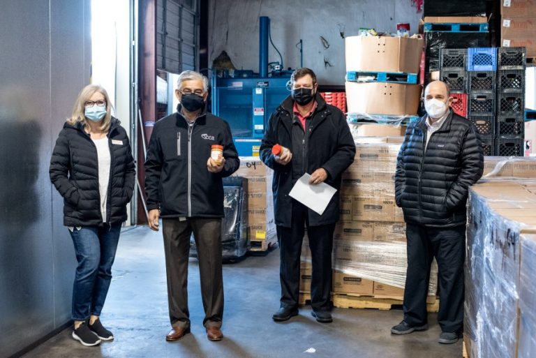 Church donates 20,000 pounds of food to Salvation Army, CCA