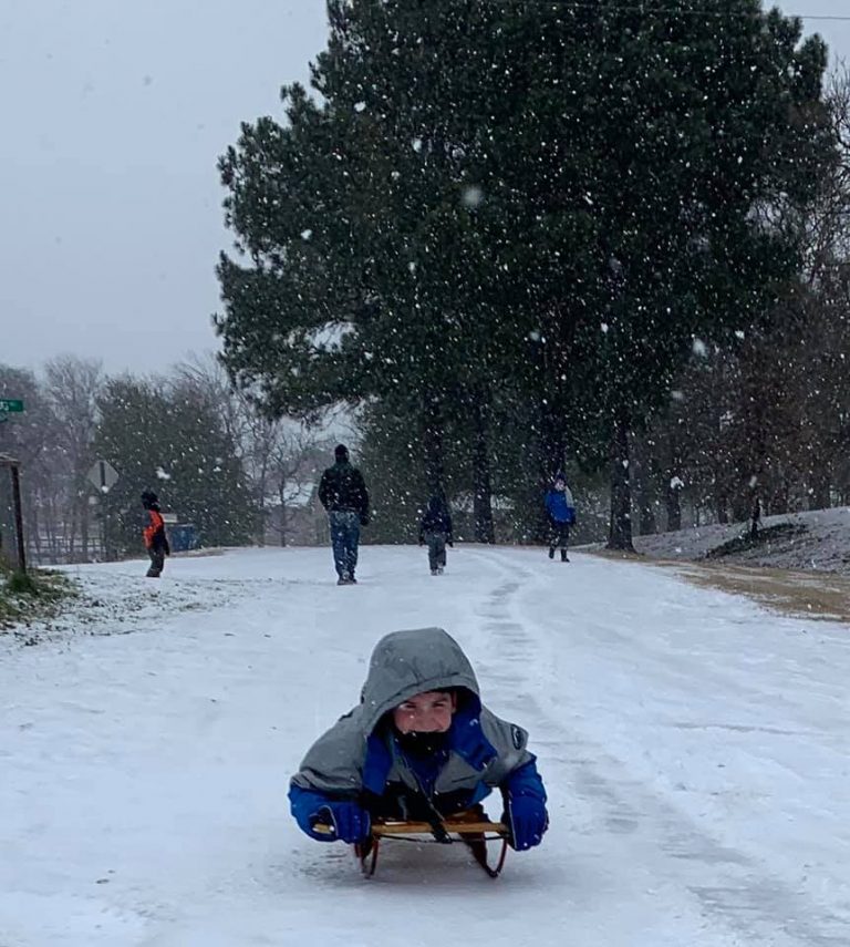 Local schools closed all week