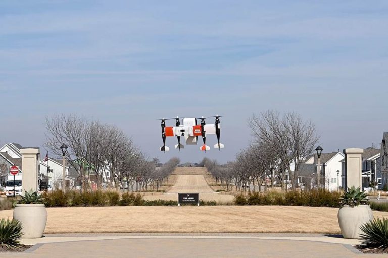 Autonomous package delivery demonstrated in Northlake