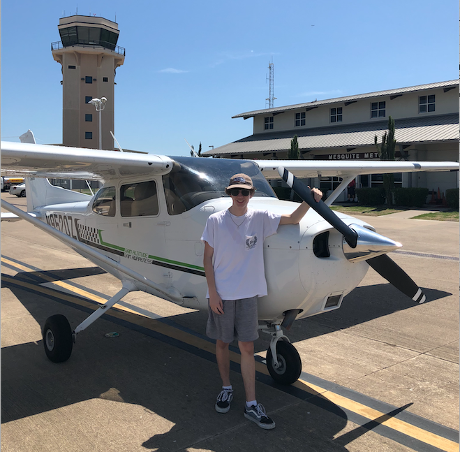 Weir: Highland Village teen preparing to fly the friendly skies