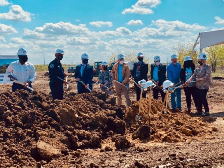 Officials break ground on new police substation in south Denton