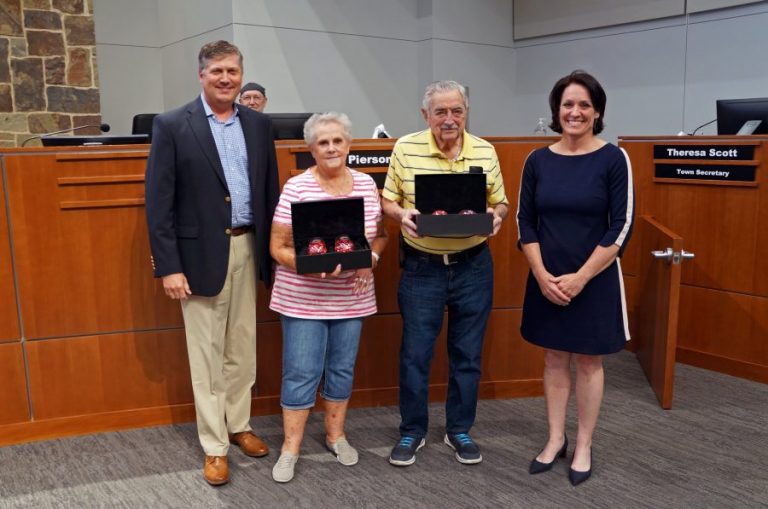 Brown receives Flower Mound’s Lifetime Achievement Award