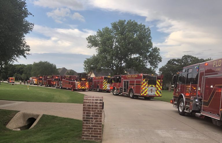 Flower Mound family displaced by house fire