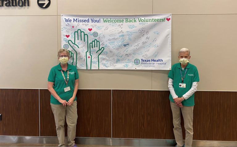 Flower Mound hospital welcomes back volunteers