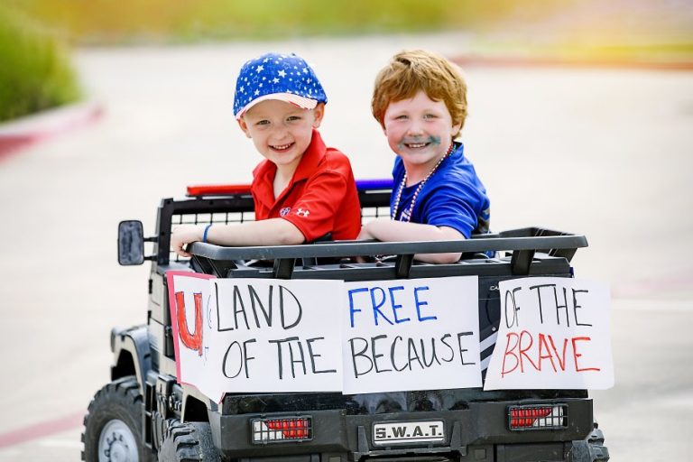 Patriotic spirit on display