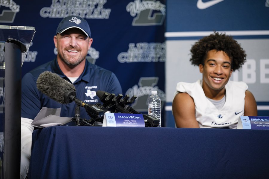 Cowboys legend Jason Witten's new journey underway as Liberty Christian football coach - Cross Timbers Gazette | Southern Denton County | Flower Mound | News Cowboys legend Jason Witten's new journey underway as Liberty Christian football coach - Cross Timbers Gazette | Southern Denton County | Flower Mound | News