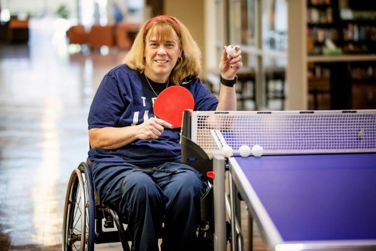 Paralympian runs the table