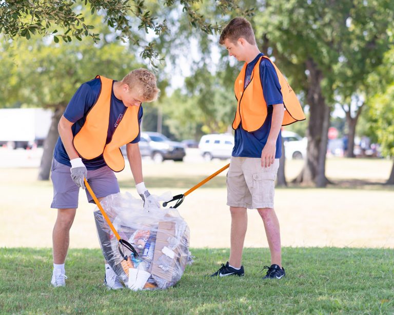 Keep Flower Mound Beautiful hosting separate recycling drop-off, trash-off events