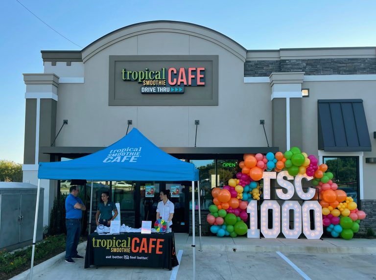 New Flower Mound location is Tropical Smoothie Cafe’s 1,000th