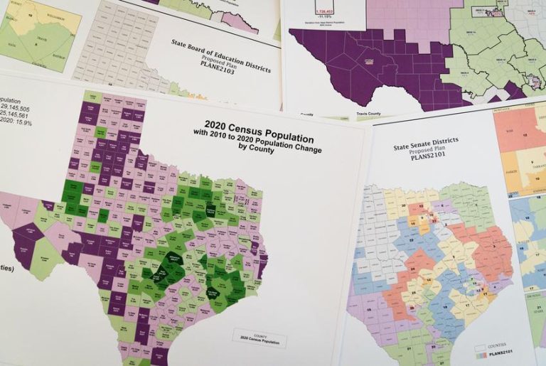 New Texas political maps signed into law