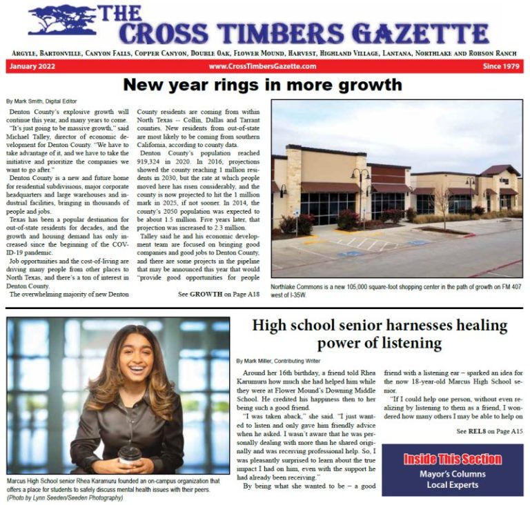 The Cross Timbers Gazette January 2022