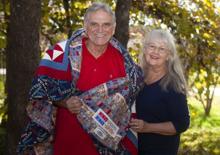 Quilts of Valor wraps those who served with love
