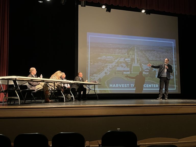 Hillwood presents Harvest Town Center to community