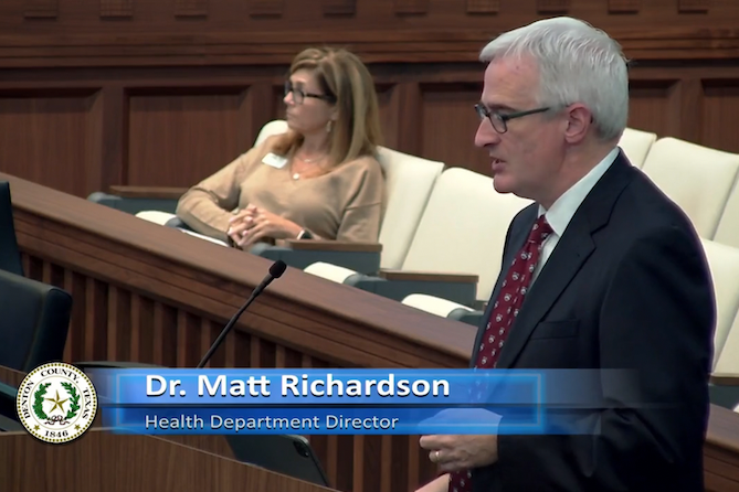 DCPH director Matt Richardson