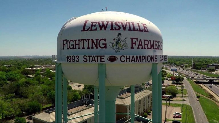 Demolition of Lewisville water tower begins