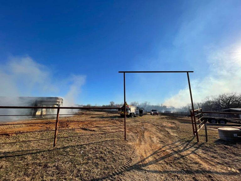 Local firefighters assist with large grass fire