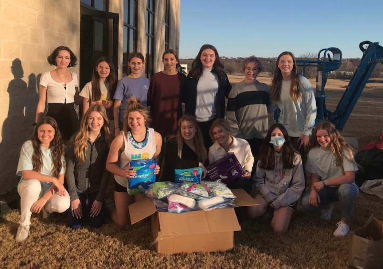 Local Charity League organizes feminine products drive