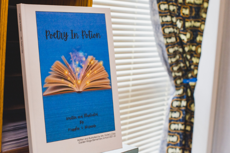 Garden Ridge Elementary students publish book of poetry