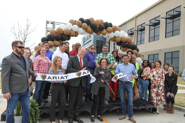Ariat cuts the ribbon on new distribution center in south Denton County