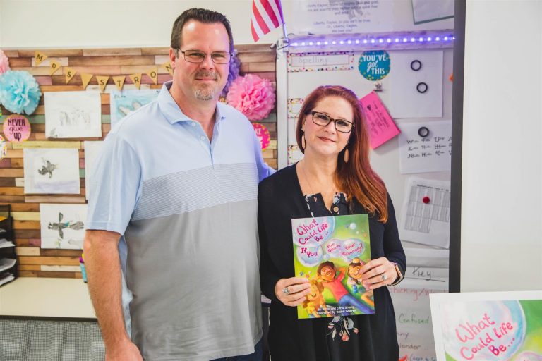 Flower Mound teacher, husband write children’s book