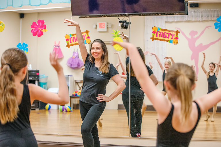 Turning Pointe Dance Studio encourages young dancers with every step