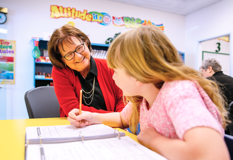 The Tutoring Center empowers children to reach their highest potential