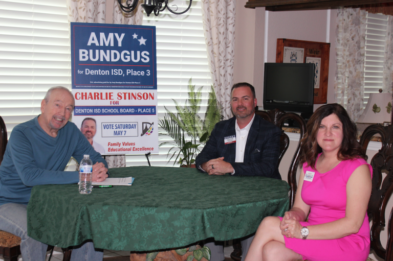 Weir: Amy Bundgus and Charlie Stinson running for Denton ISD Board