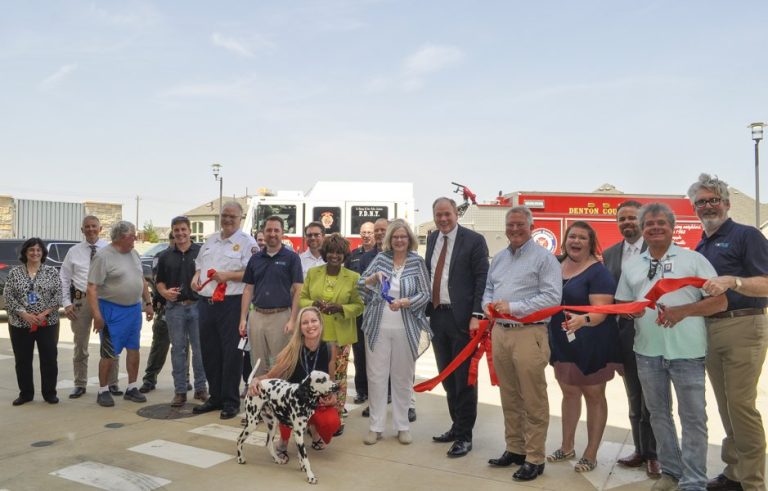Officials cut the ribbon on Harvest Way