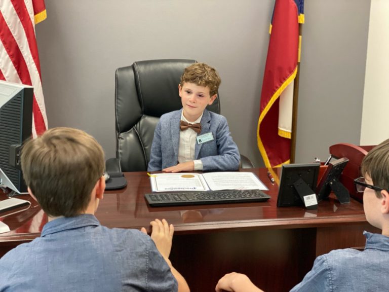 Local boy, 6, serves as Highland Village’s mayor for the day