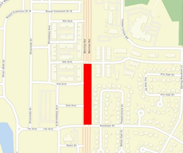 Morriss Road to see lane closures for pavement repairs