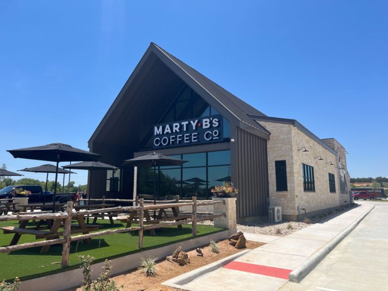 Marty B’s Coffee opens drive-thru