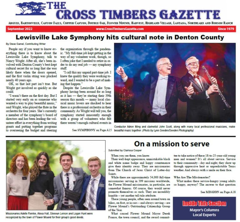 The Cross Timbers Gazette September 2022