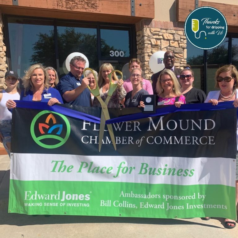 The Drip Bar celebrates grand opening in Flower Mound