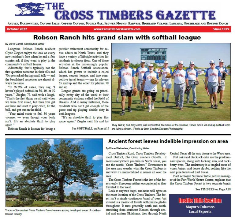 The Cross Timbers Gazette October 2022