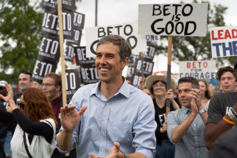 Beto O’Rourke visiting Flower Mound polling place Monday