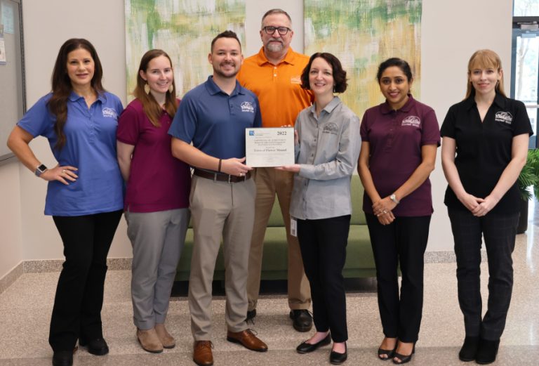 Flower Mound’s Planning Division earns state award